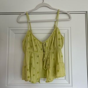 tie front crop blouse american eagle EVERYTHING MUST GO MAKE ME AN OFFER